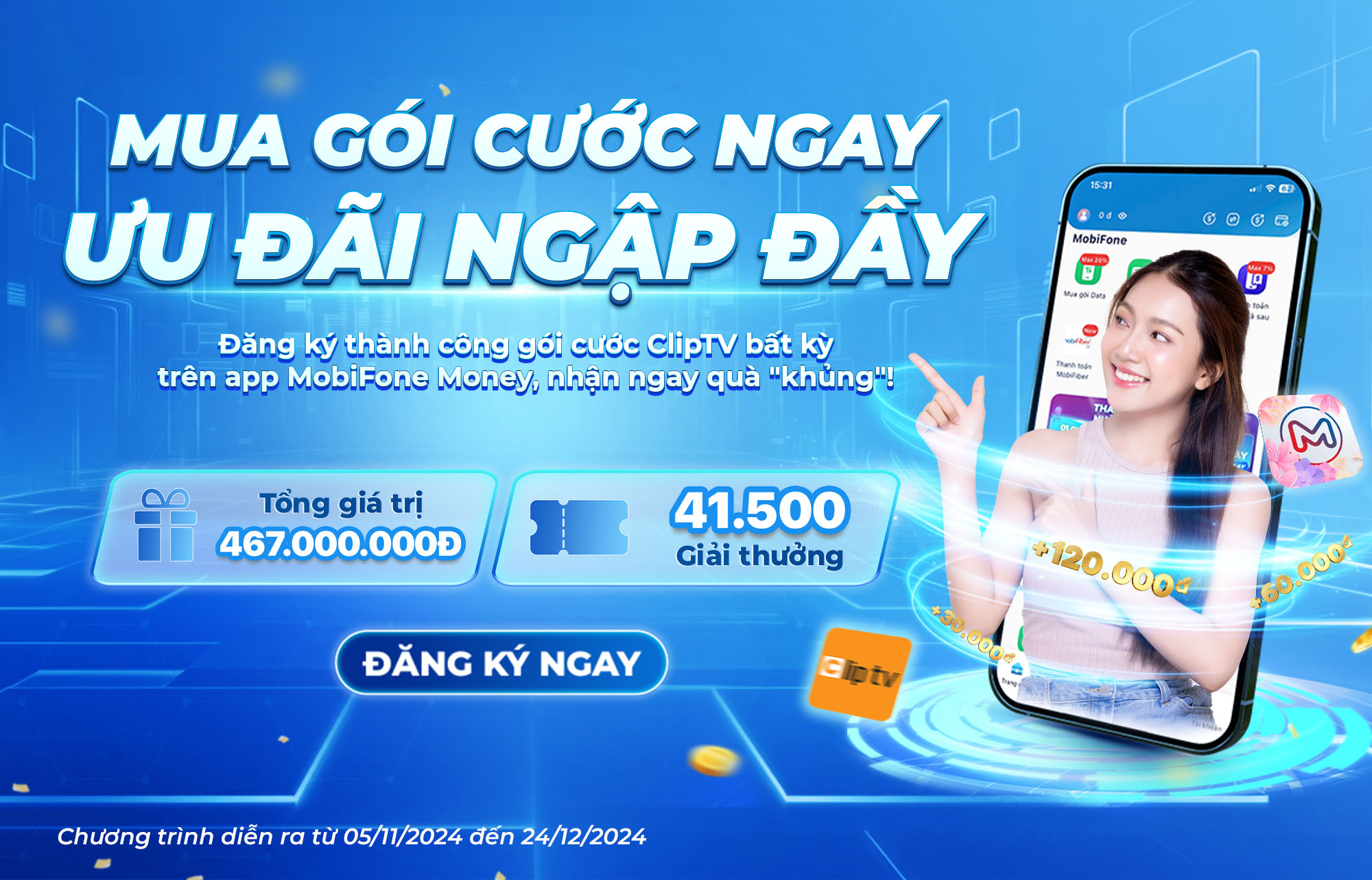 MobiFone - D10 ưu đãi, data cực khủng