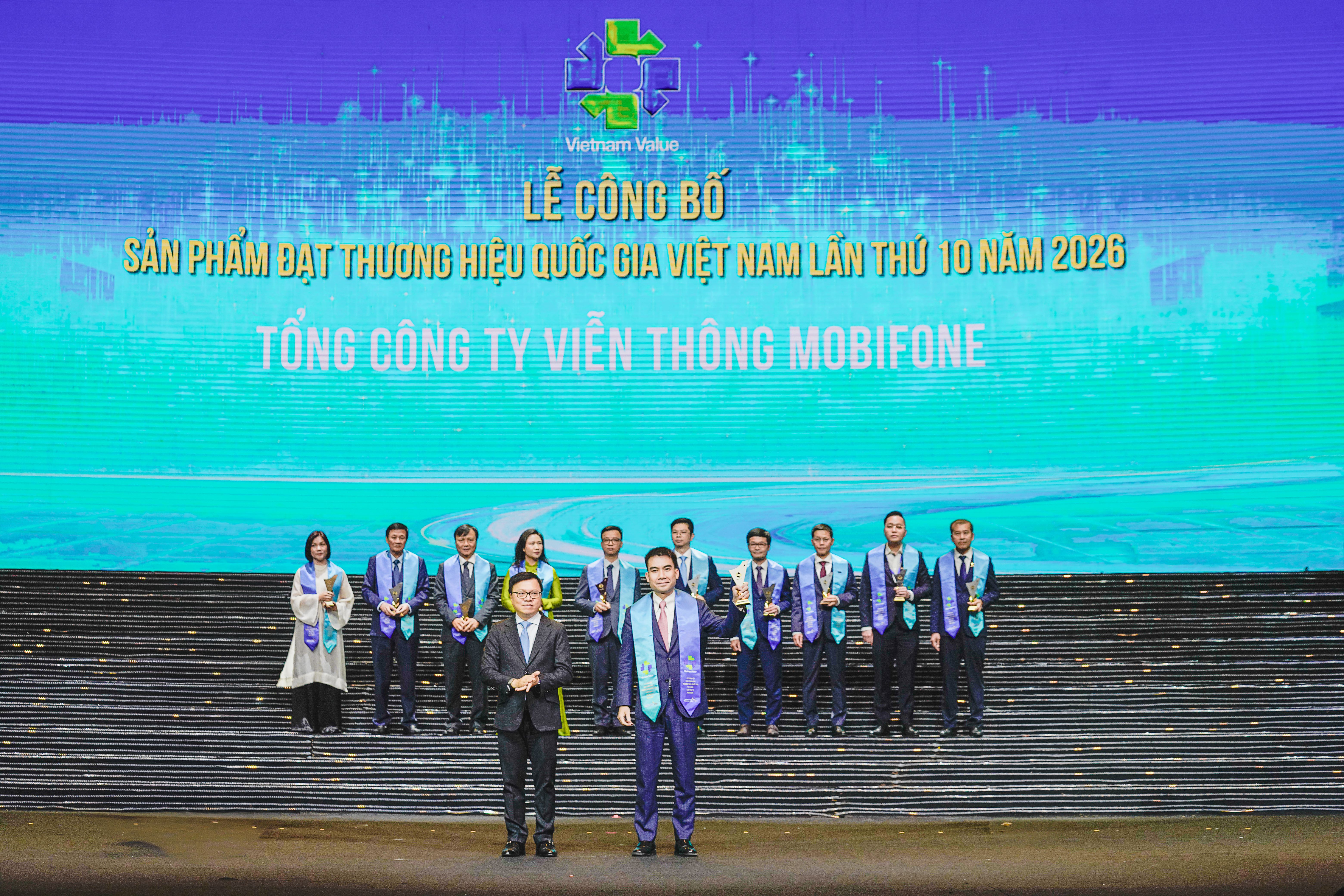 MobiFone - MobiFone 5G được công nhận đạt Thương hiệu quốc gia Việt Nam lần thứ 10
